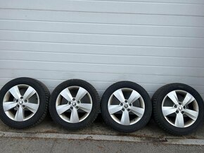 ORIGINAL ŠKODA OCTAVIA 3 disky 5x112 R16 205/55 R16 ZIMA - 3