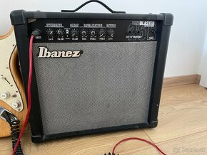 Gitara Aria - STG + kombo ibanez Tone Blaster 25 + efekt - 3