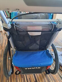 Thule chariot cx1 blue TOP STAV - 3