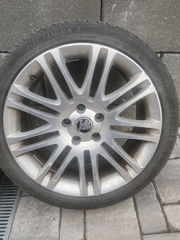 Škoda letné pneumatiky R18 225/40, 5x112 - 3