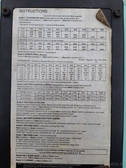 Predam analógový multimeter Gunson's Testune - 3