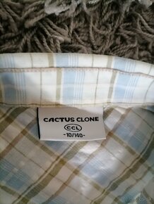 Chlapčenská košela Cactus clone č 140 bledomodrá - 3