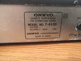 Predám tuner Onkyo - 3