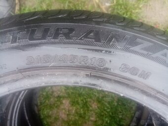 Letné pneumatiky 215/45 R16 - 3