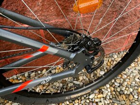 ROCKRIDER Horský bicykel st 120 27,5" sivo-oranžový - 3