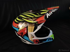 Nova motocross prilba AIROH vel. M + okuliare MTR - 3