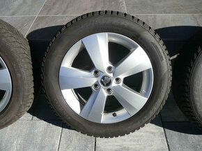 5x112 originál škoda Aludisky+zimné penu 205/55R16 Pirelli - 3