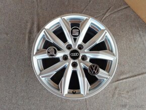 R17 5x112 Et34 7J Audi Volkswagen Škoda Seat - 3