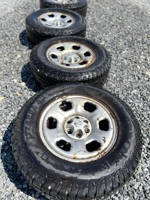 Plechové disky NISSAN NAVARA 7Jx16ET30, 235/70/16 ZIMA 8mm - 3