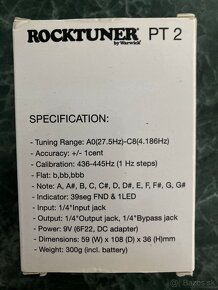 Ladicka Rocktuner PT2 by Warwick - 3