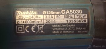 Uhlova bruska Makita GA5030 - 3