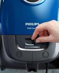 Podlahový vysávač Philips Series 3000 XD3110/09 modrý - 3