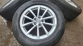 zimní Alu kola disky orig Audi A6 C8 5x112 7,5jx17 - 3