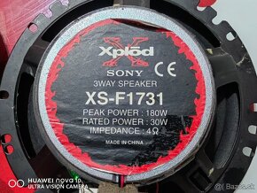 Sony Xplod do auta 4ohms - 3