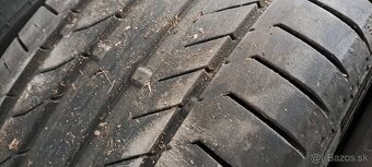 Predám 4ks jazdené letné 235/45r18-94W Continental 2+2modely - 3