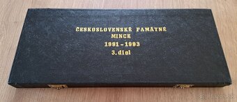 Pamatne mince CSFR 1991-1993 striebro - 3