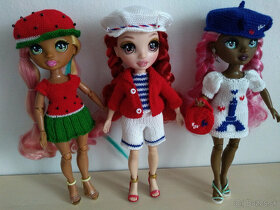 Top bermudy pre bábiky Rainbow high barbie nohavice - 3
