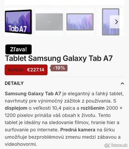 Tablet A7 - 3