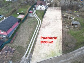 EXKLUZÍVNE Veľký stavebný pozemok 920 m2, pekná lokali - 3