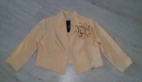 Zlaté sako s ružou v.L - 3