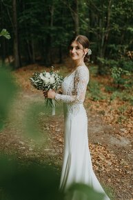 Svadobné šaty zn. PRONOVIAS - ENELSA - 3