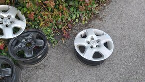 5x110 R15 et35 plechové disky opel+puklice - 3