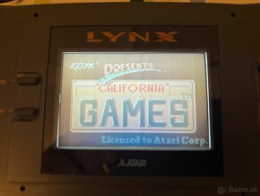 Atari Lynx legendárna konzola - plne funkčná so 4 hrami - 3