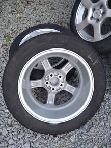 Alu 5 x 100 15 + zimné pneu 185/60 R 15. - 3