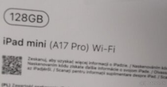 Nový iPad Mini 7 128gb modrá - 3