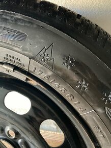 zimné pneumatiky 4ks Dunlop 175/65 R14-82T na diskoch - 3