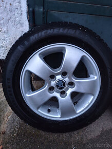 Zimné kolesá  5x112 r15 , 195/65 r15 , VW , Škoda - 3