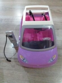 Nehrané Barbie auto elektromobil 2 v 1 - 3