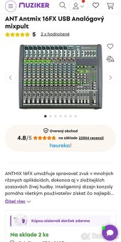 ANT ANTMIX 16FX USB MIXPULT - 3