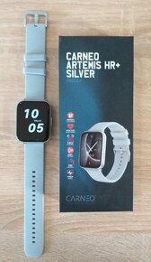 Smart hodinky CARNEO Artemis HR+ silver, ako nové - 3