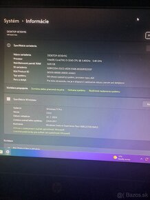 Predám alebo vymenim PC HP pro3520 - 3