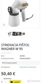 Striekacia pištoľ Wagner W95 - 3