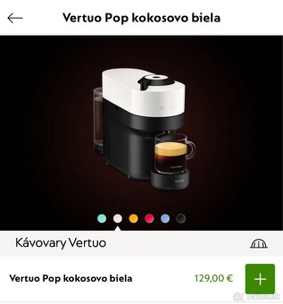 Kavovar Nespresso Vertuo Pop - 3