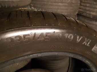 4x letné pneumatiky 235/45 r19 - 3