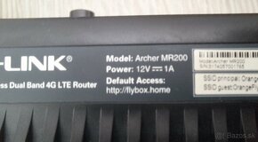 LTE Router TP-Link Archer MR200 Flybox - 3