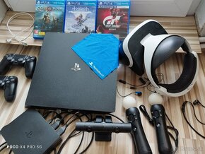 Predám PS4 PRO 1TB + PS VR2 + príslušenstvo - 3