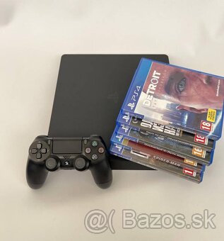 SONY PlayStation PS 4 slim 50GB 6 HIER A OVLADAČ je ako nove - 3