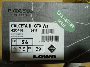 Lowa Calceta III GYX Ws 39 - 3