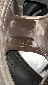 škoda elektróny 5x100 165/70 r14 letné gumy - 3