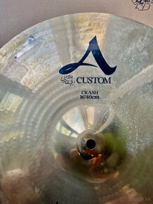 Zildjian A Custom 16" crash. - 3