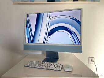 Apple iMac 24" M3 2023 Modrý + Záruka - 3