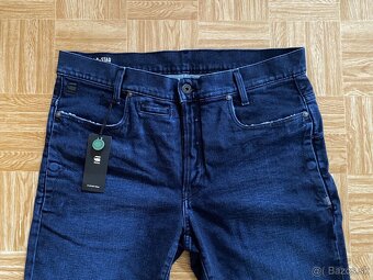 panske riflove sortky, kratasy G-STAR RAW velkost W35. - 3