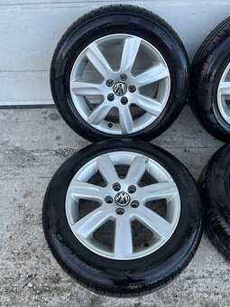 Volkswagen Alu disky 5x100+ nove letne pneu - 3