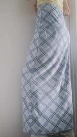 Modrá dlhá sukňa -   veľkosť 38 - 3