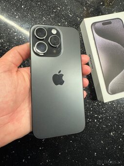 iphone 15 pro titanium black 128gb - 3