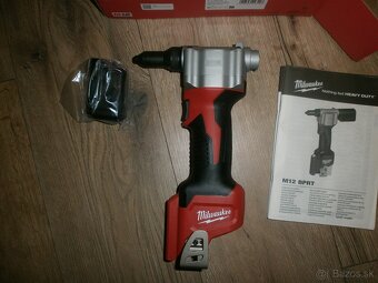 Predam MILWAUKEE M12™ Aku nitovačky - kompaktné M12BPRT-0 - 3